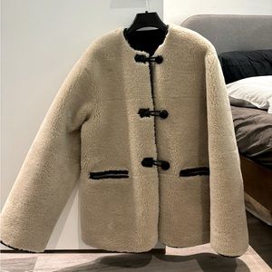 Mango fur coat XS